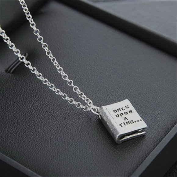 Once Upon A Time Silver tone Necklace - Picture 6 of 6